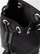 1017 ALYX 9SM - Mini Hex Leather-Trimmed Nylon Messenger Bag