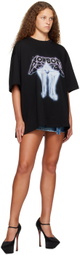 BONBOM Black Crewneck T-Shirt