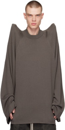 Rick Owens Gray Tec Sweater