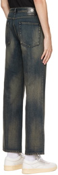 Solid Homme Blue Washed Jeans