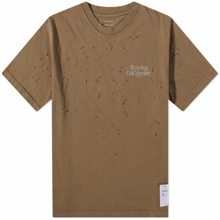 Photo: Satisfy Men's MothTech T-Shirt in Aged Brown