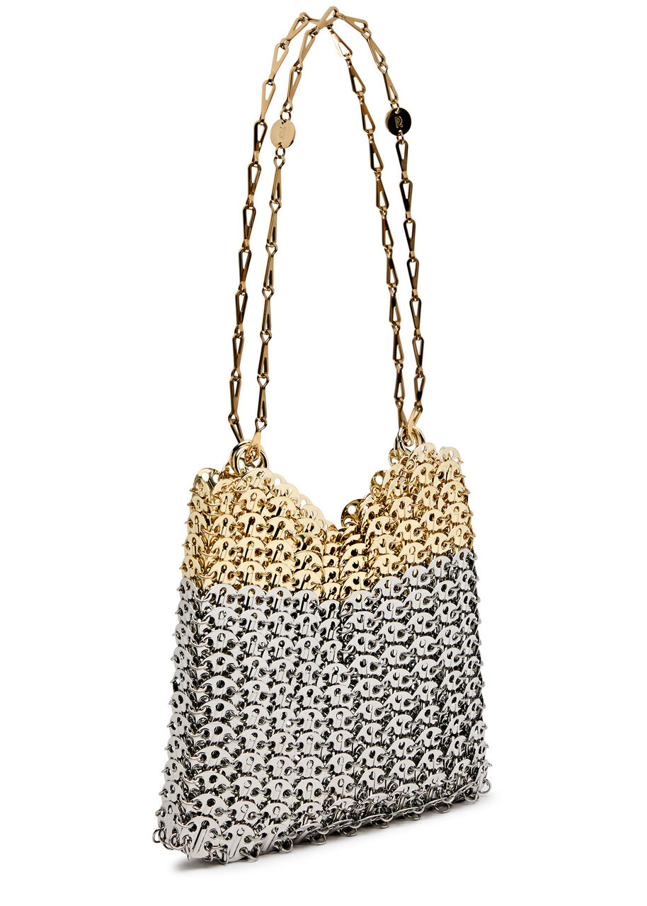 Rabanne Iconic 1969 Skyline Disc Shoulder bag - Silver - One