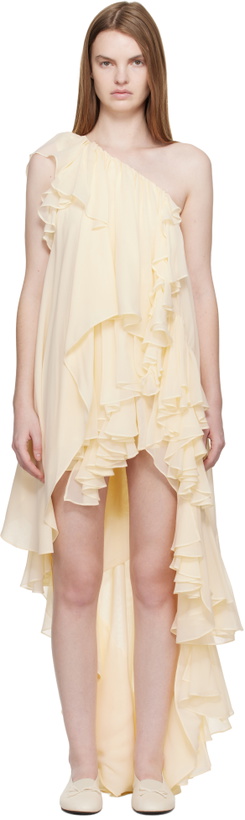 Photo: Collina Strada Yellow Violet Minidress