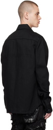 Rick Owens Drkshdw Black Pocket Shirt