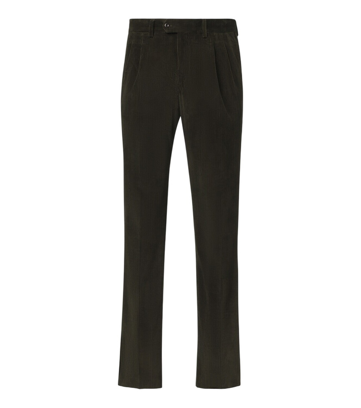 Photo: Rubinacci Modluca cotton corduroy straight pants