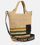 Loewe Paula's Ibiza Slit Mini raffia tote bag