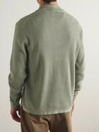 Mr P. - Ribbed Cotton Shirt - Green