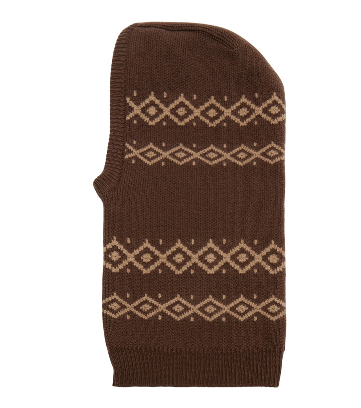 Photo: Magda Butrym Argyle wool hood