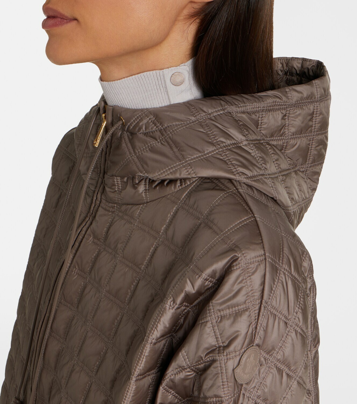 Moncler Quilted hooded jacket