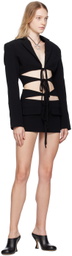 Lado Bokuchava Black Shibari Blazer