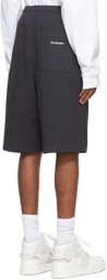 Acne Studios Black Elasticized Shorts