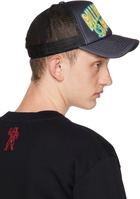 Billionaire Boys Club Black Heat Map Arch Logo Trucker Cap