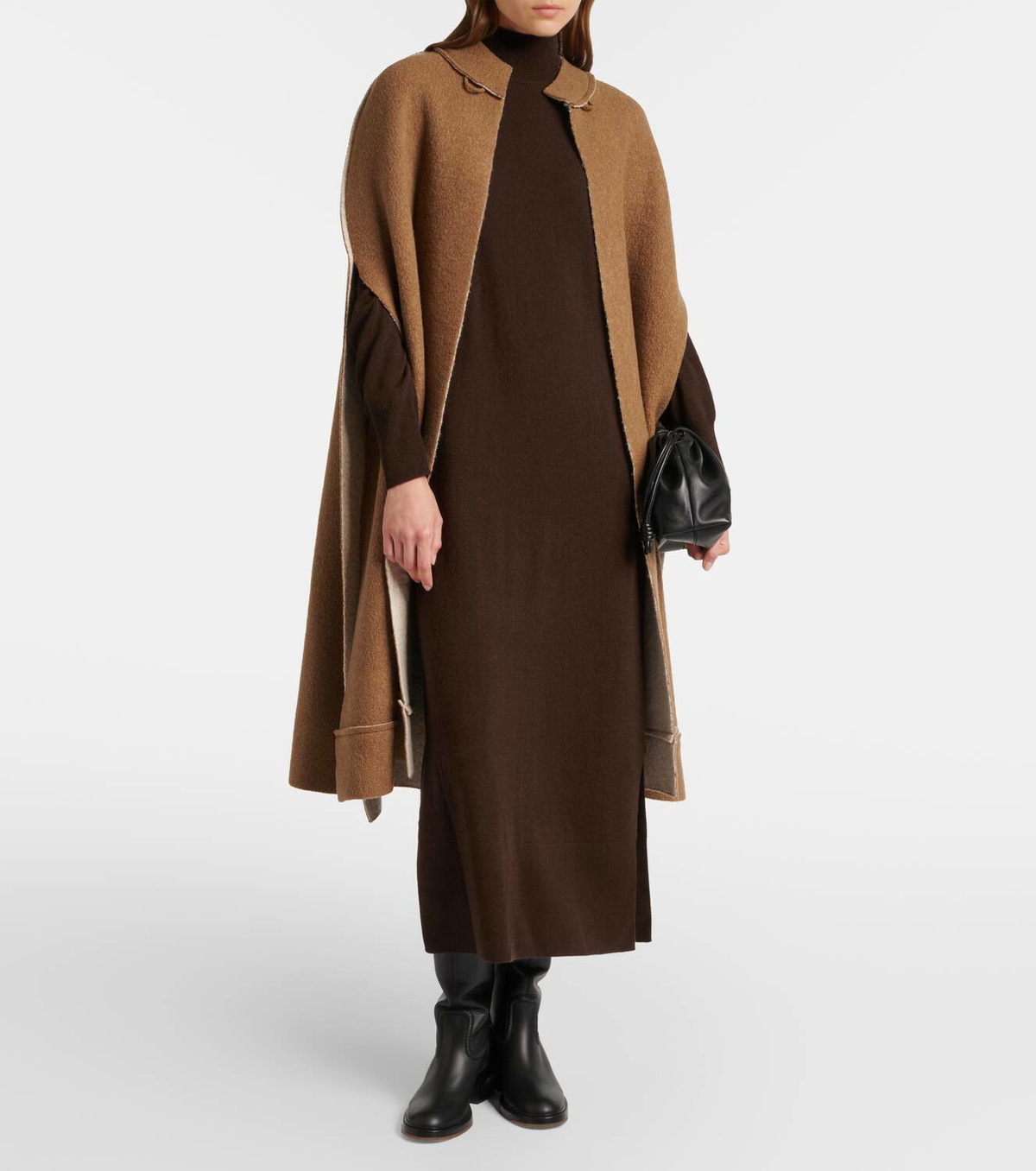 Jardin des Orangers Wool and cashmere sweater dress