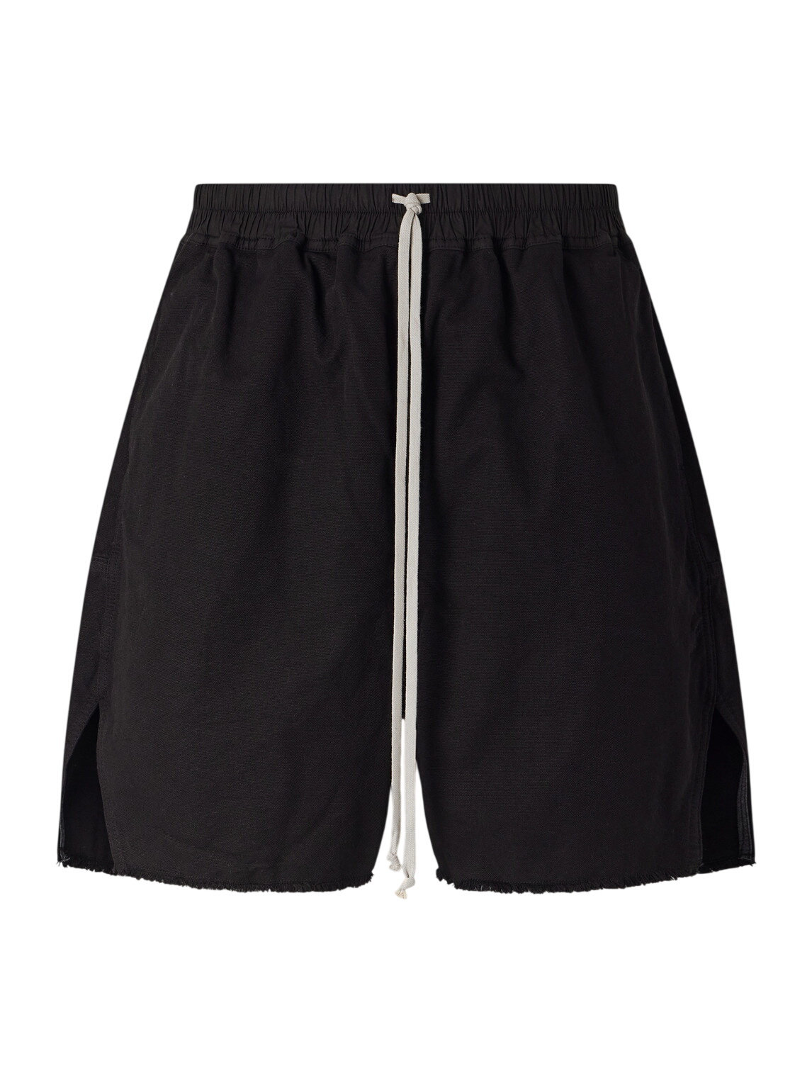 Rick Owens Drkshdw Grey Drawstring Pods Shorts Rick Owens Drkshdw