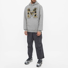 Maharishi Men's MA23 Embroidered Popover Hoody in Grey Marl