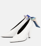 Pucci - Croc-effect leather pumps