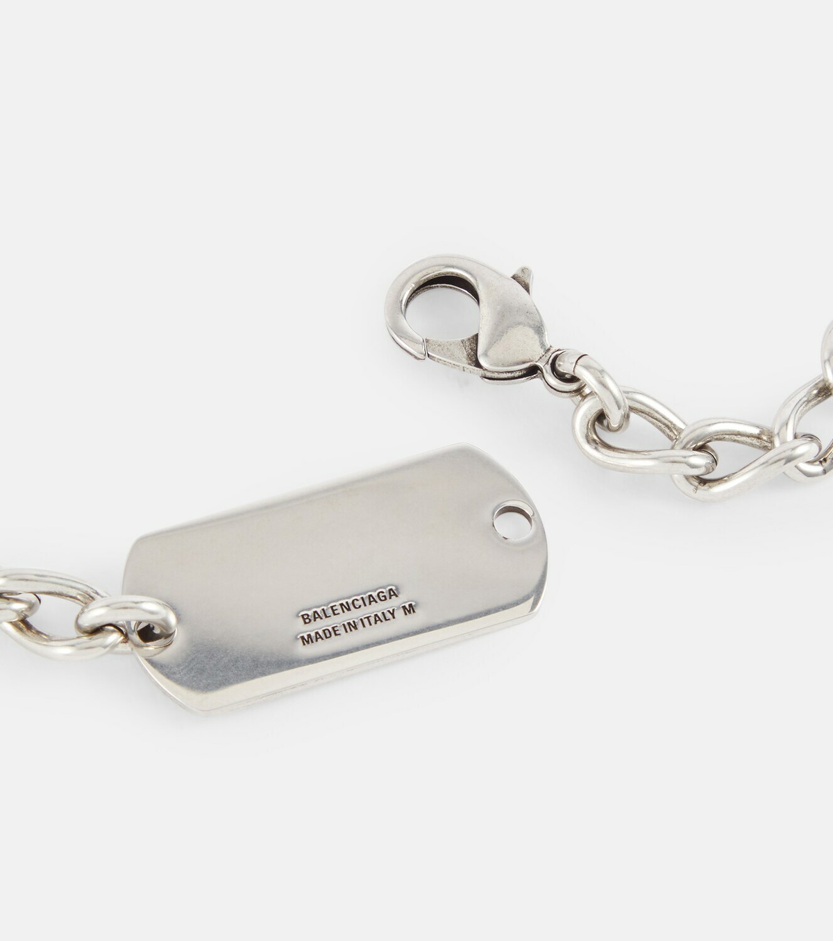 Balenciaga Logo tag necklace Balenciaga