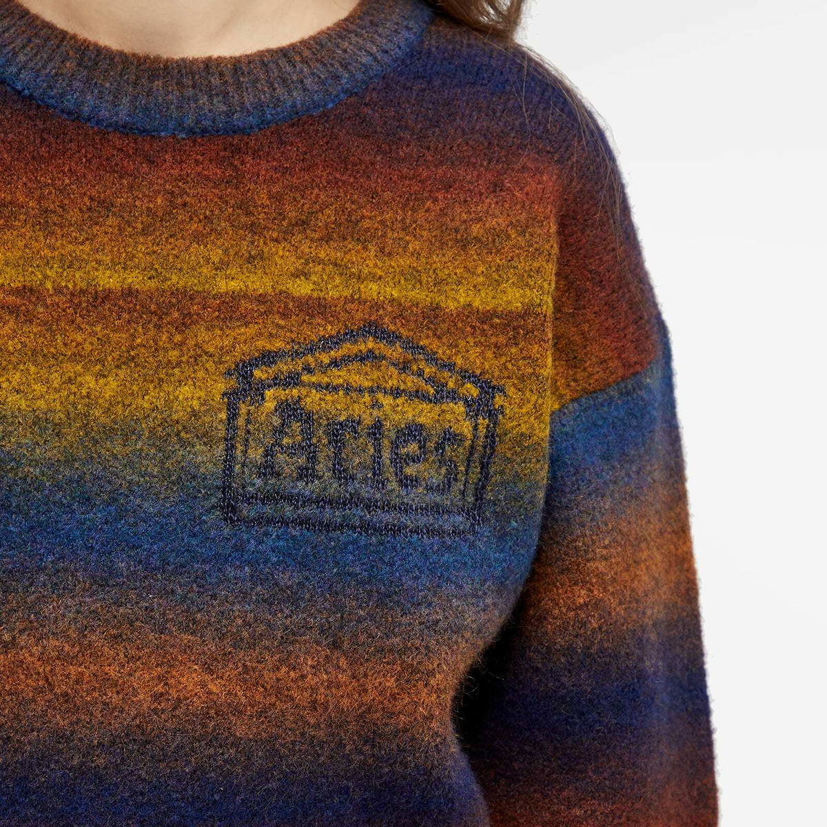 Aries Women's Baby Fit Boucle Space Knit in Multi