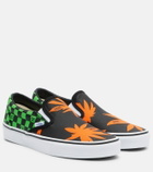 Valentino Garavani x Vans VLogo printed canvas slip-on sneakers