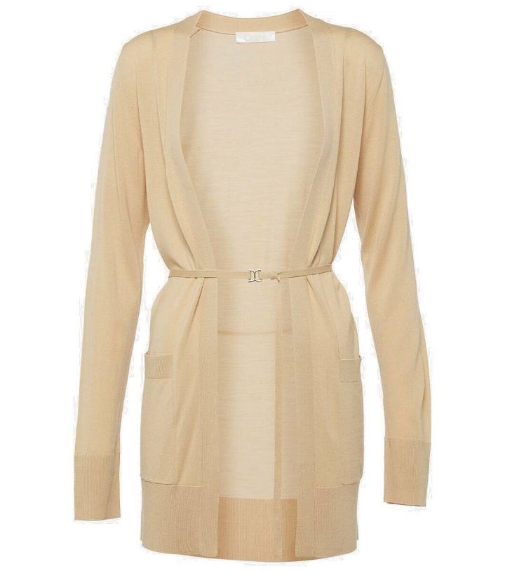 Photo: Chloé Belted wool cardigan