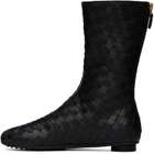 Bottega Veneta Black Anatomic Boots