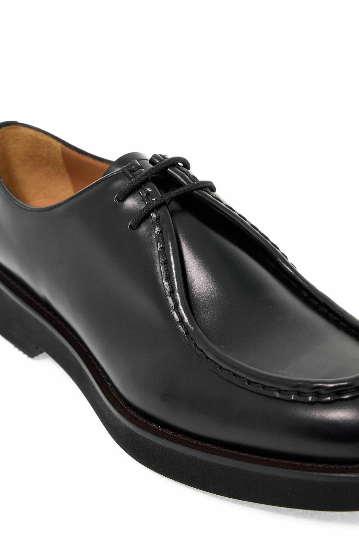CHURCH'S "nelly brushed leather lace-up Black
