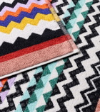 Missoni Zigzag cotton terry bath mat