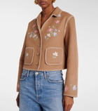 Rixo Sunday wool-blend jacket
