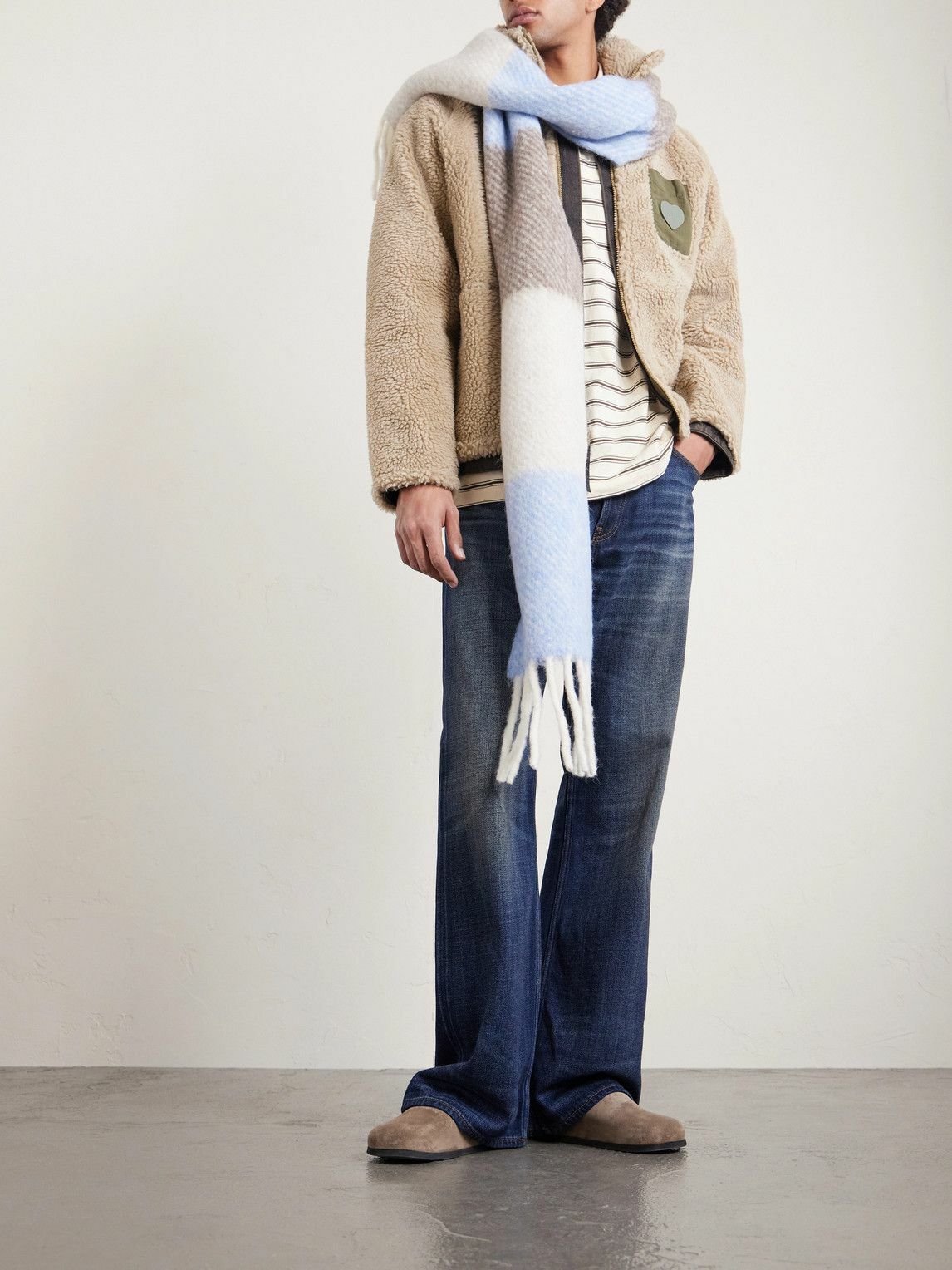 Human Made Men's Track Jacket in Navy Human Made