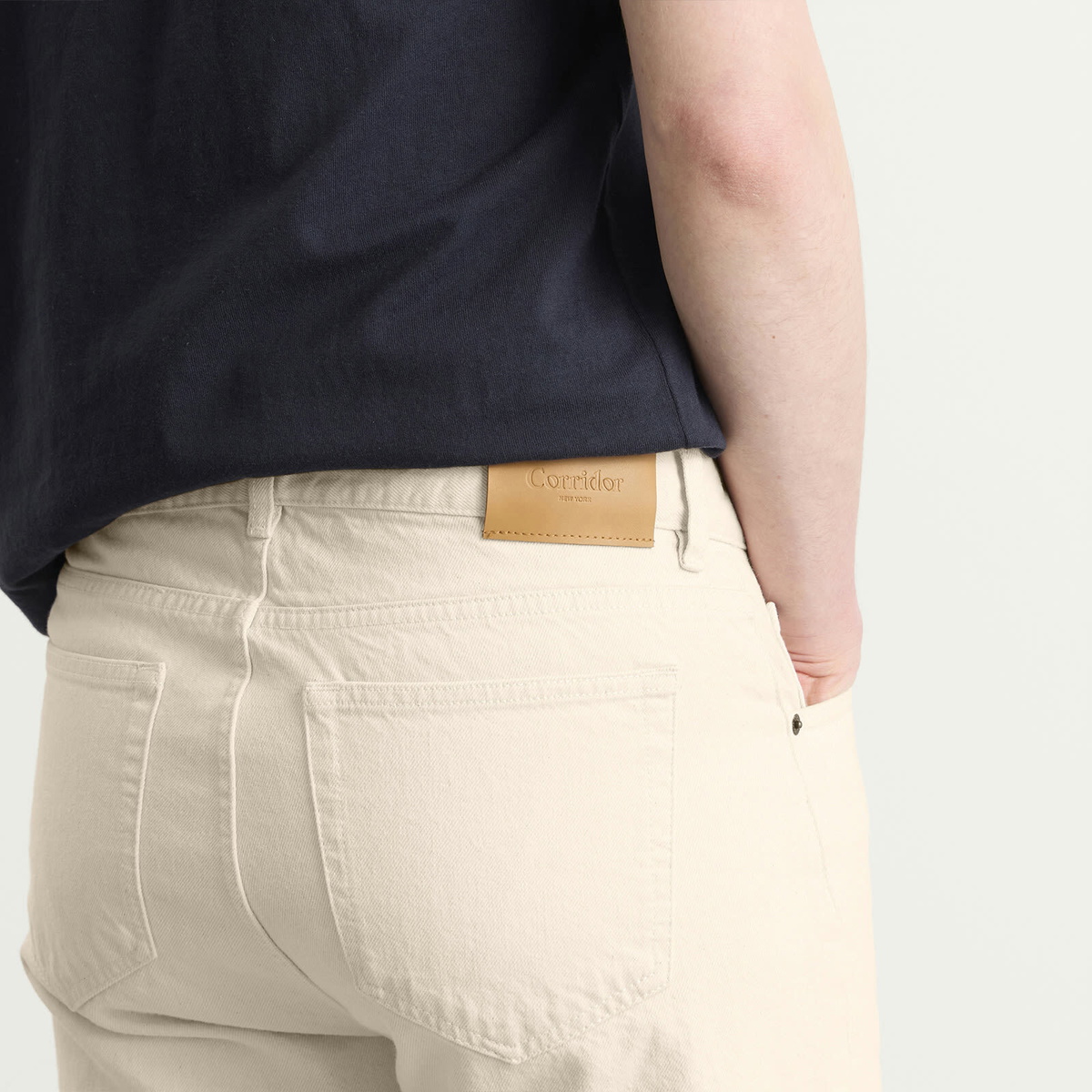 Corridor Men's 5 Pocket Jeans in Natural