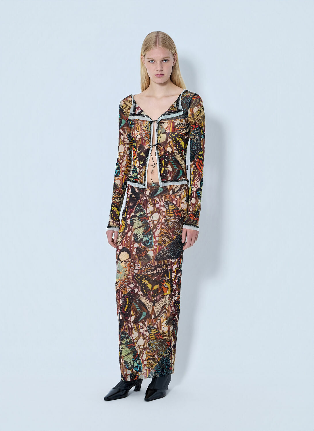 Jean Paul Gaultier Re-Edition The Yellow Butterfly Skirt