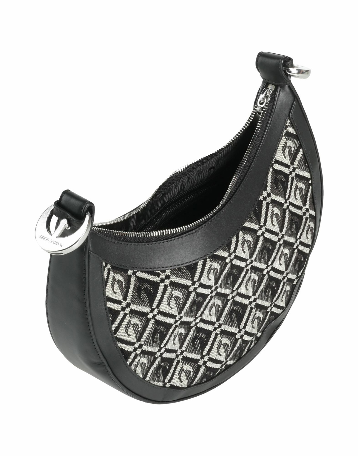 Marine Serre Womens Cross-body bag in Black