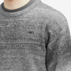 LMC Men's OG Ombre Brushed Knit Sweater in Charcoal