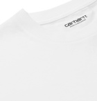 Carhartt WIP - Printed Cotton-Jersey T-Shirt - White