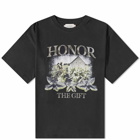 Honor the Gift Men's Tobacco Field T-Shirt in Black