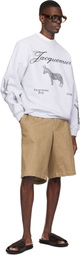 JACQUEMUS Gray 'The Âne' Sweatshirt