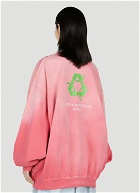 VETEMENTS Slogan Sweatshirt female Pink