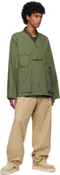 Engineered Garments Khaki Cardigan Jacket