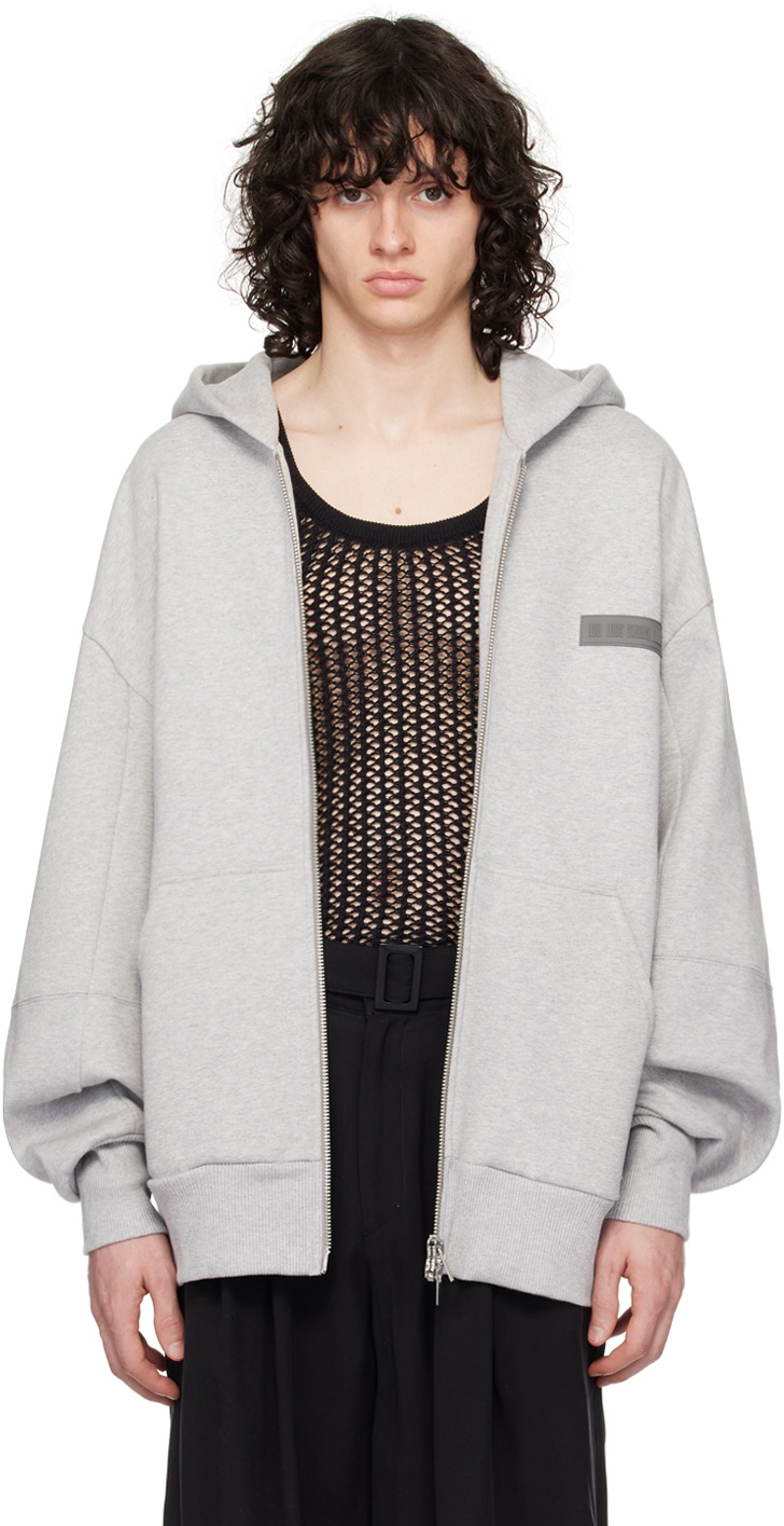 LGN Louis Gabriel Nouchi Gray Patch Hoodie