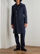 Polo Ralph Lauren - Slim-Fit Double-Breasted Wool-Blend Coat - Blue