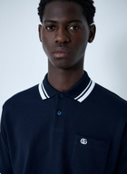 Gucci Logo Motif Polo Shirt