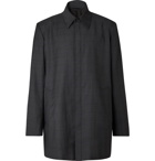 Balenciaga - Oversized Prince of Wales Checked Virgin Wool Overshirt - Gray