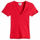 Damson Madder Women's Paige Top in Red