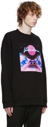 Valentino Black Virtual Runner Sweatshirt