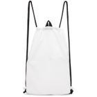 Gosha Rubchinskiy White adidas Originals Edition Drawstring Gymsack Backpack