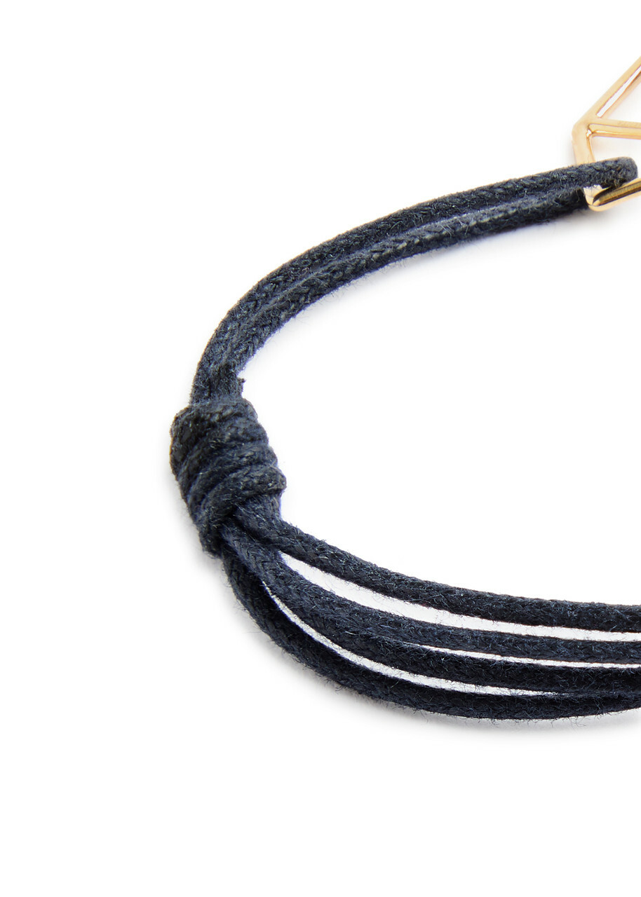 Aliita Casita Pure Cord Bracelet - Dark Blue - One Size
