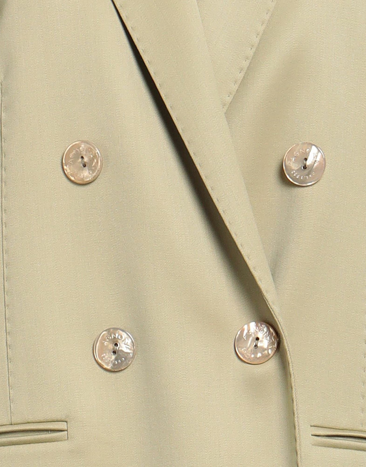 Agnona Womens Blazer in Sage green