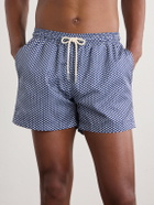 Orlebar Brown - Jack II Straight-Leg Mid-Length Printed Swim Shorts - Blue