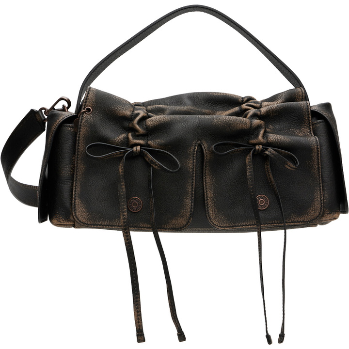 Photo: Acne Studios Brown Multipocket Shoulder Bag
