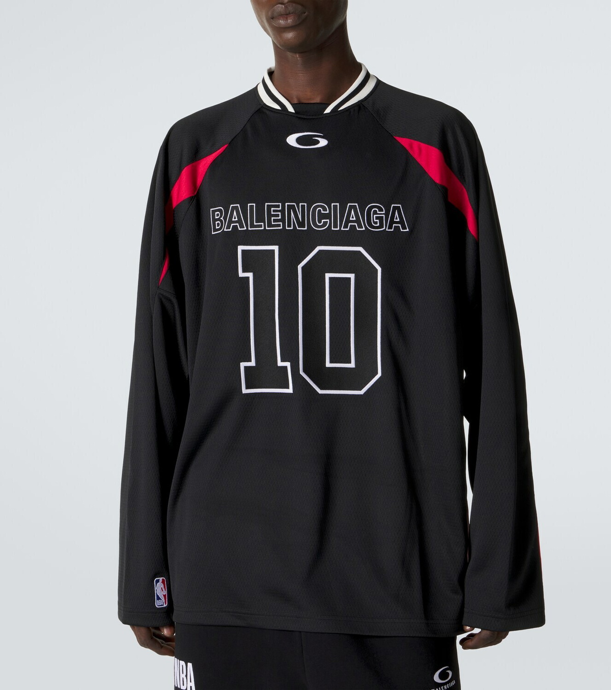 Balenciaga x NBA logo jersey T-shirt
